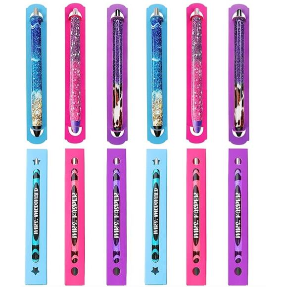 60 Pcs Epoxy Pen Box, Custom Package for Craft Pen (3 Colors) - Picture 1 of 3